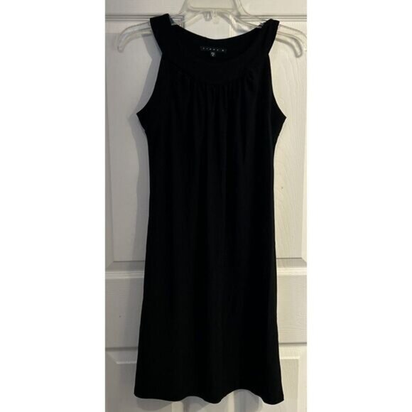 Tiana B. Size S Small Woman's Black Sleeveless Swing Dress - Picture 1 of 7